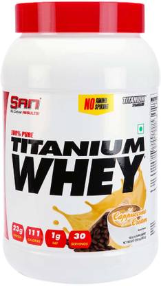 SAn 100% Pure Titanium Whey Protein Blends