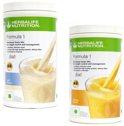 HERBALIFE Formula 1 Protein Shake Kulfi + Mango Plant-Based Protein