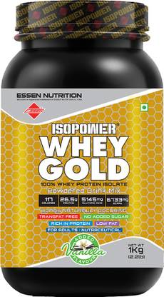ESSEN ISOPOWER WHEY GOLD (Vanilla) Weight Gainers/Mass Gainers
