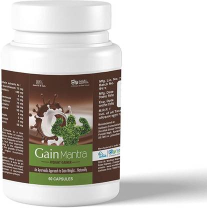 arlak Gain Mantra Ayurvedic Capsule GM60 Weight Gainers/Mass Gainers