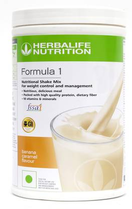 HERBALIFE Formula 1 Shake Banana Flavor For Weight Loss Protein Shake