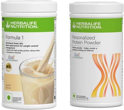 HERBALIFE Formula1 Vanilla Flavor 500g & Protein Powder 400g (900 g, vanilla ) Plant-Based Protein