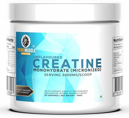 Primemuscle Nutritions 100% Pure|Supports Performance and Muscle Growth,33 servings Creatine