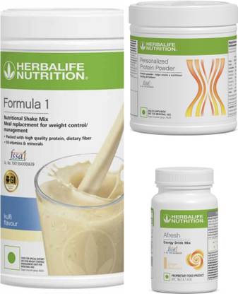 HERBALIFE F1 SHAKE Kulfi , PP Powder 200 G , Afresh - Ginger Protein Shake