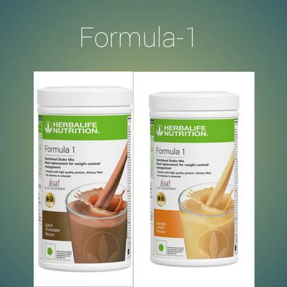 HERBALIFE Formula 1 Shake 2 Pieces Protein Shake All Flavor Weight Loss Protein Shake