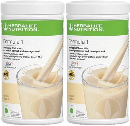 HERBALIFE Formula-1 Nutrition Vanilla Flavor Shake Mix-1000 Gram+Personalised Protien Protein Shake