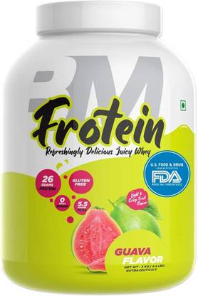 BIGMUSCLES NUTRITION Frotein Delicious Juicy Whey l Light & Crisp Fruit Flavour Whey Protein Whey Protein