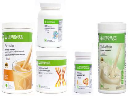 HERBALIFE FORMULA1ORANGE 500 PROTIEN 200 AFRESH ENERGY DRINK GINGER 50 SHAKEMATE 500 F 2 Plant-Based Protein