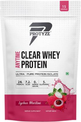 Protyze Anytime Clear Whey Isolate 15 serving Whey Protein
