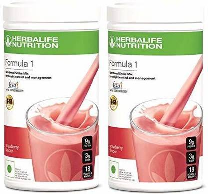 HERBALIFE Combo Of Strawberry Shake Protein Blends