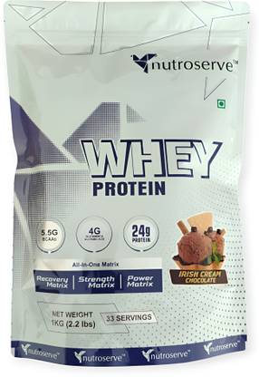 nutroserve Whey Protein Isolate | Whey Protein Concentrate | Muscle Recovery | Muscle Gain Whey Protein
