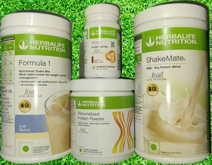 Herbalife Nutrition F1 SHAKE Kulfi + Protein Powder 200 G+ Shake Mate + Afresh - Eilachi Protein Shake