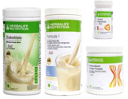 HERBALIFE FORMULA1 KULFI 500 PROTIEN 200 GAFRESHENERGYDRINK CINNAMAN 50 +SHAKEMATE 500 G Whey Protein