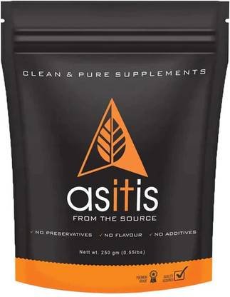 AS-IT-IS Nutrition 100% Beta Alanine Powder, Pre-workout Supplement Unflavored, 250g EAA (Essential Amino Acids)