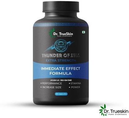Dr.trueskin Thunder Of Zeus Capsules for energy and stamina health booster Pre Workout