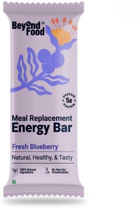 Beyond Food Meal Replacement Energy Bar Fresh Blueberry Energy Bars