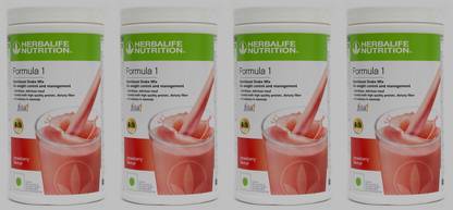 HERBALIFE Formula 1 Nutritional Shake Mix - Strawberry Flavor 500g Plant-Based Protein