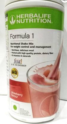 HERBALIFE Formula 1 Shake Mix Strawbarry Flavor 500g Protein Blends