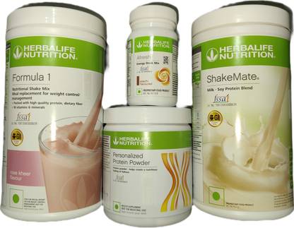HERBALIFE Formula 1 Rose kheer + Protein Powder 200 G+ Shake Mate + Afresh - Eilachi Protein Shake