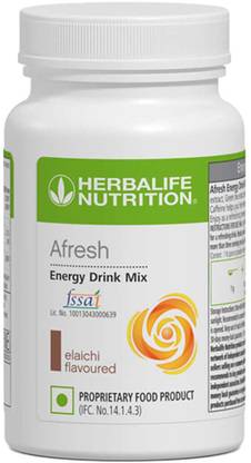 HERBALIFE Afresh Energy Drink Mix Elachi Energy Drink