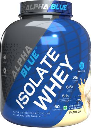 ALPHABLUE Isolate Whey Protein | Nature’s Highest Biological Value Protein Source Whey Protein