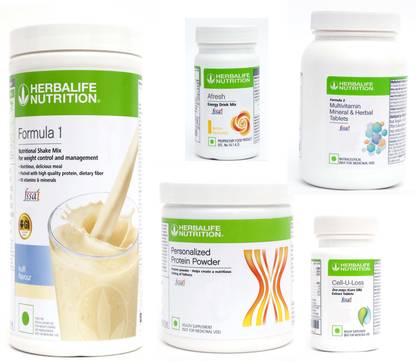 HERBALIFE FORMULA1KULFI 500PROTIEN200GAFRESHENERGY DRINK LEMON 50 + CELL U LOSS + F2 Whey Protein