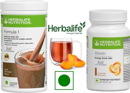 HERBALIFE Formula 1 Shake Mix 500g Afresh Energy Drink 50g Mix Protein Shake