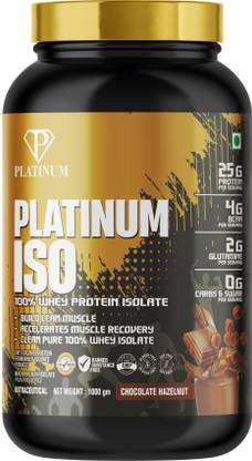 PLATINUM NUTRITION PLATINUM ISO 100% WHEY ISOLATE Whey Protein