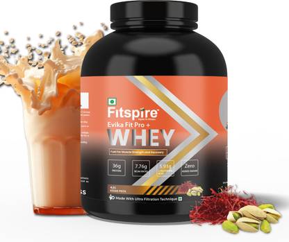 Fitspire Evika Super Pro Plus | Muscle Growth | 36g Protein | 7.8g BCAA | Whey Protein Whey Protein