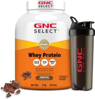 GNC Select |24g Protein | Formulated in USA Whey Protein