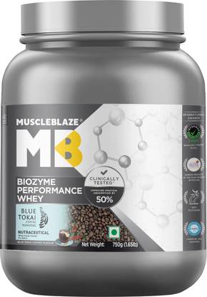 MUSCLEBLAZE Biozyme Performance Whey Protein Powder, 25g Protein Per Scoop Whey Protein