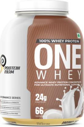 PROTEINFARM ONE WHEY Protein Power ,Blend of whey Concentrate Whey Isolate Whey Protein Whey Protein
