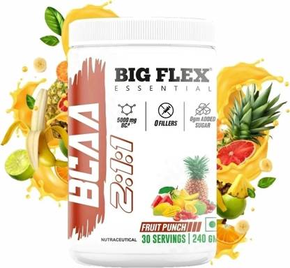 Bigflex Essential BCAA 30 Servings for Muscle Recovery & Endurance Supplement BCAA