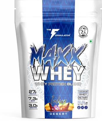 THE FORMULATOR Maxx Whey Protein Blend|Muscle Building|Recovery|24g Protein|6.6g BCAA Whey Protein