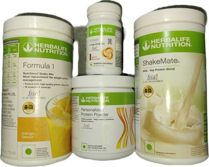 Herbalife Nutrition Formula 1 Mango + Protein Powder 200 G+ Shake Mate + Afresh - Eilachi Protein Shake
