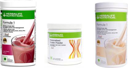 HERBALIFE Formula 1 Shake Rose Kheer & Vanilla Flavor With Protein Powder 200 Gram Protein Shake