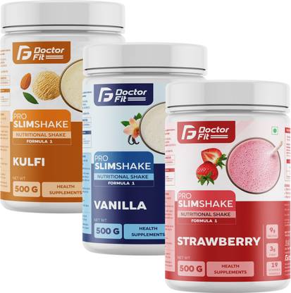 DOCTORFIT Nutrition Shake F-1 for Weight Loss & Management Protein Powder for Women & Men Protein Shake