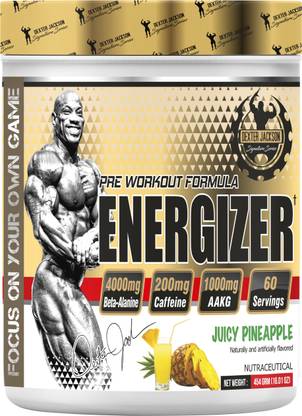 dexter jackson DJSS GOLD SERIES ENERGIZER JUICY PINEAPPLE Pre Workout