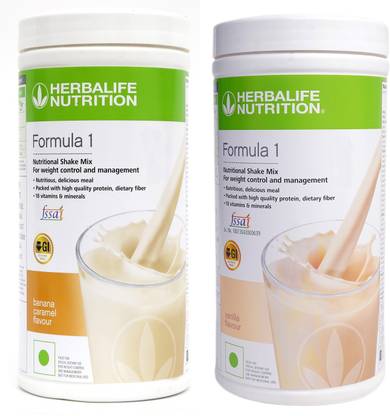 HERBALIFE FORMULA 1 BANANA & VANILLA 2 PIECES Protein Shake