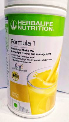 HERBALIFE Formula 1 Shake Mix Mango Flavor Nutrition Bars