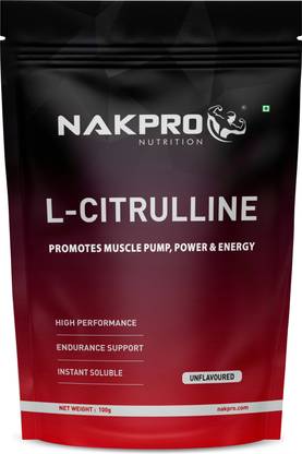 Nakpro L-Citrulline Powder, Boosts Nitric oxide & Muscle growth EAA (Essential Amino Acids)