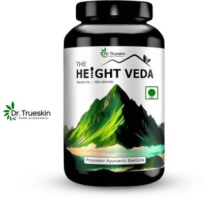 Dr.trueskin Height Veda Powder Effective Boost Mixer Protein Supplement Plant-Based Protein