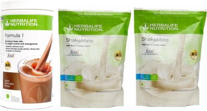 HERBALIFE Weight Loss Single Pack Formula 1 + SHAKEMATE Plant-Based Protein