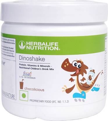 HERBALIFE Dinoshake Drink mix -Chocolate Flavour For Children Protein Blends