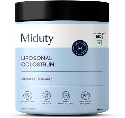 Miduty Palak Notes Liposomal Colostrum Powder For Workout Recovery and Boost Immunity Whey Protein
