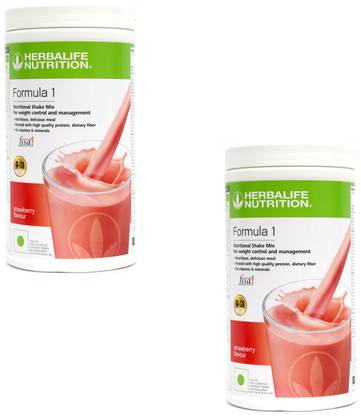 HERBALIFE Formula 1 Shake Strawberry Flavor 2 PIECES Protein Shake