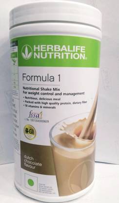 HERBALIFE Formula 1 Shake mix Chocolate Flavor 500g Plant-Based Protein