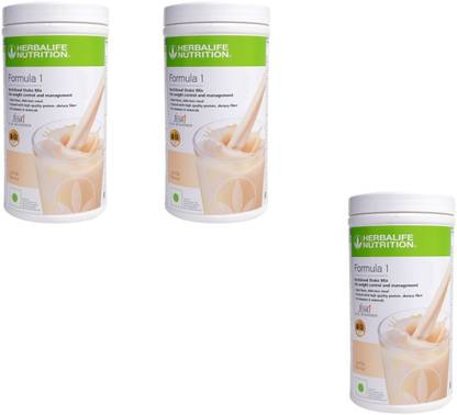 HERBALIFE Formula 1 Shak VANILLA Flavour For Weight Loss 3 PCS Protein Shake