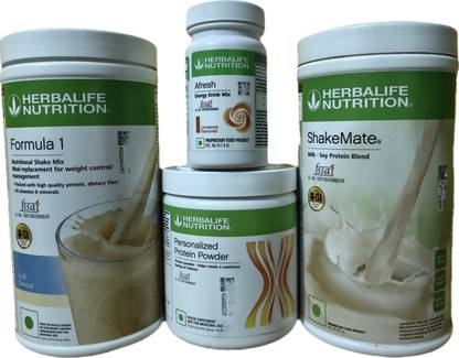 HERBALIFE KULFI SHAKE SHAKEMATE PROTEIN POWDER200GM AFRESH CINNAMON ENERGY DRINK Protein Shake