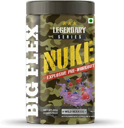 Bigflex Nuke Pre-Workout Supplement Creatine
